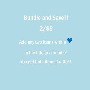 Bundle and Save!!!